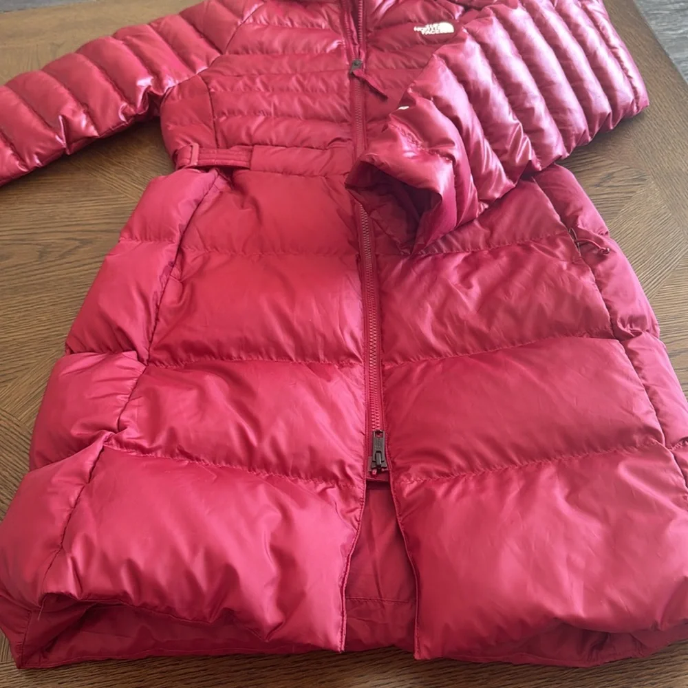 The North Face The Ruby Water Repellent 600 fill power Down Parka,SZ Small, $300